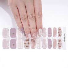 Cargar imagen en el visor de la galería, Gel Nail Sticker Frío Dorado