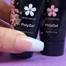 Cargar imagen en el visor de la galería, KIT French - 2 colores de Polygel, Set de Herramientas y una LAMPARA UV/LED de 🎁 REGALO! Todo en una bolsita de algodón orgánico hermosa