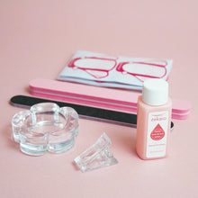 Cargar imagen en el visor de la galería, The Cherry Blossom Collection 🌸 Incluye 6 colores de Polygel, Lámpara UV/LED y un Set hermoso. Todo en una Mochila + Bolsita de 🎁 REGALO!!!