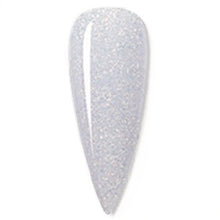 Cargar imagen en el visor de la galería, Zekaio Polygel - Unicorn Kiss - Mini Glitter Holográfico con base transparente y glitter tonos rosas, celestes y dorado