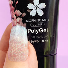 Cargar imagen en el visor de la galería, COMBO 🌸 con los 6 Colores de Polygel Cherry Blossom. Todo en una bolsita de algodón orgánico hermosa!
